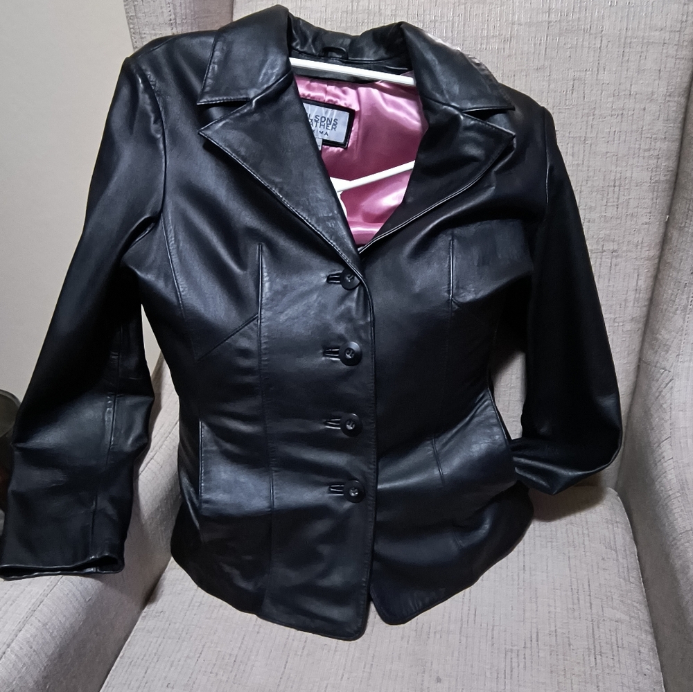 Wilson's leather black jacket